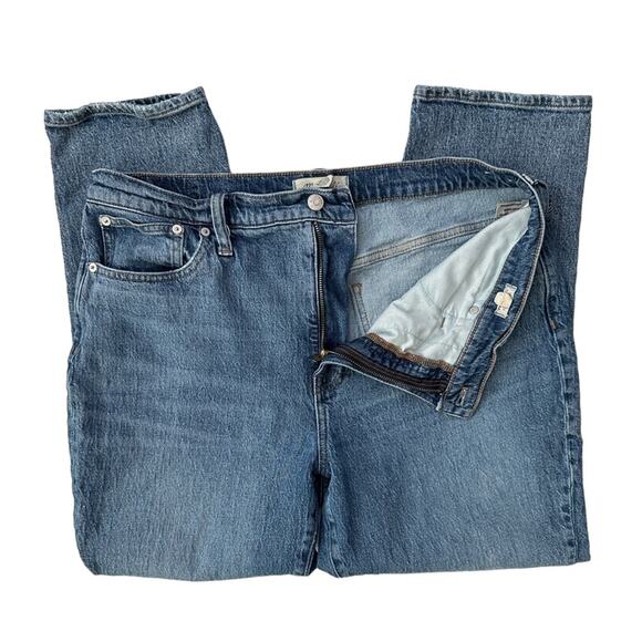 Madewell Perfect Vintage Taper Jeans 32 Heathcote Blue Wash - Picture 5 of 6